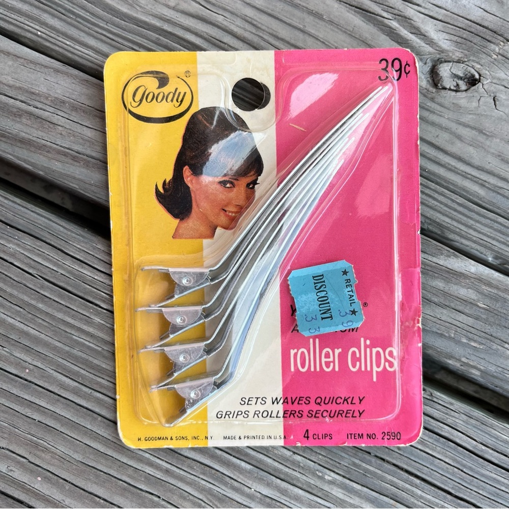 Vintage Goody Roller Clips Unopened